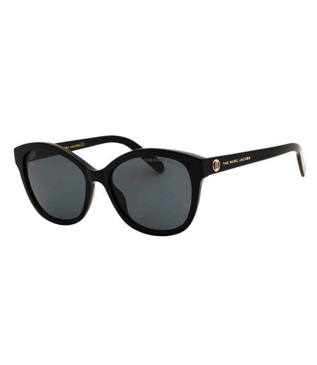 Lunettes De Soleil Motif/style Logo Femme Taille Unique Gris Noir Marc Jacobs