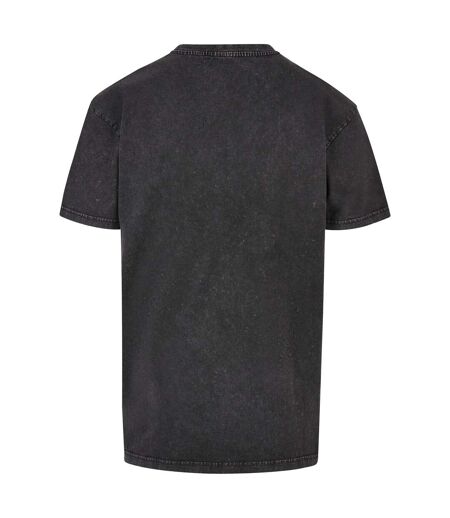 T-shirt Motif/style Nirvana Lithium Homme Noir Acide Mister Tee