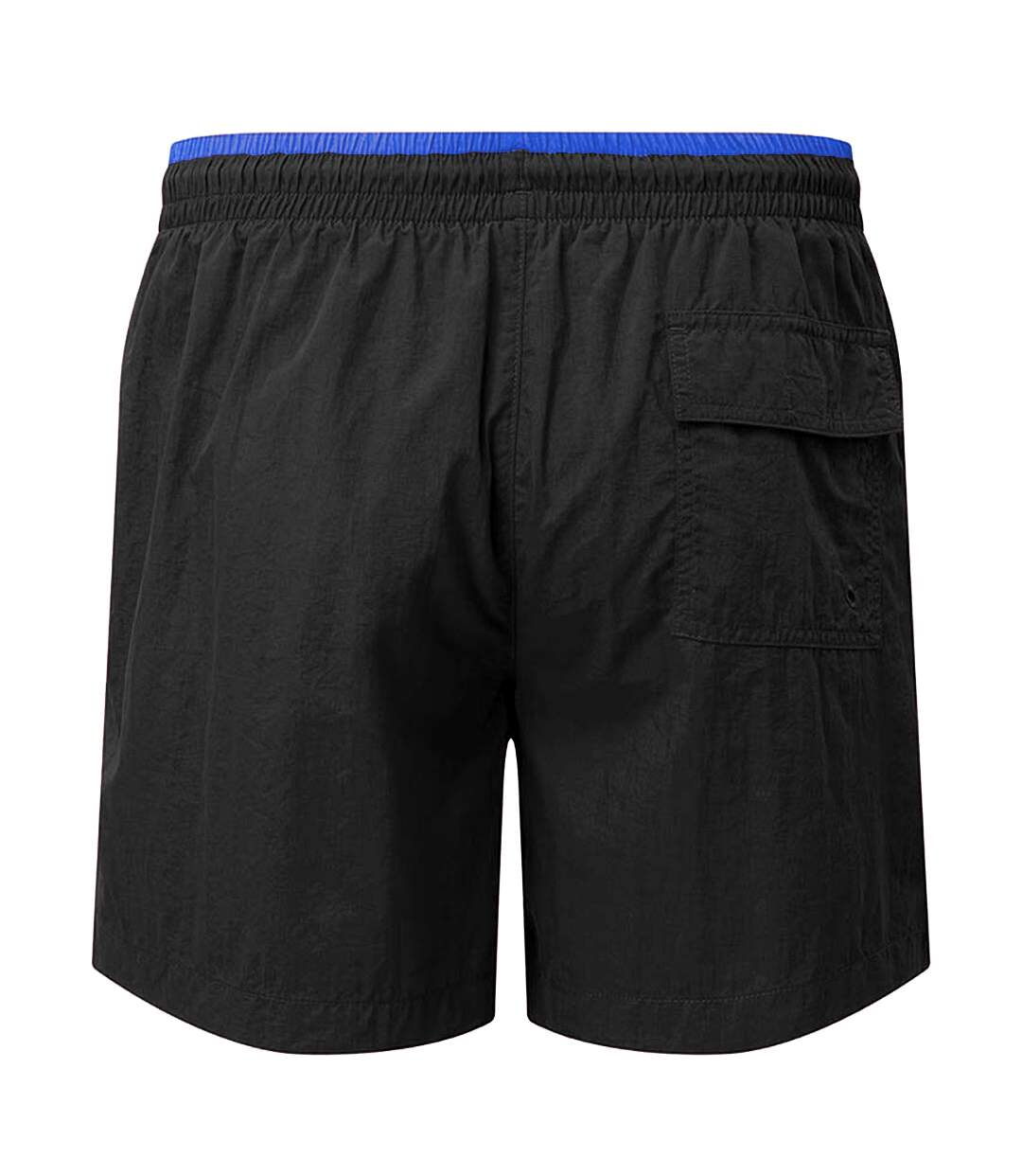 Short de bain homme noir / bleu roi Asquith & Fox