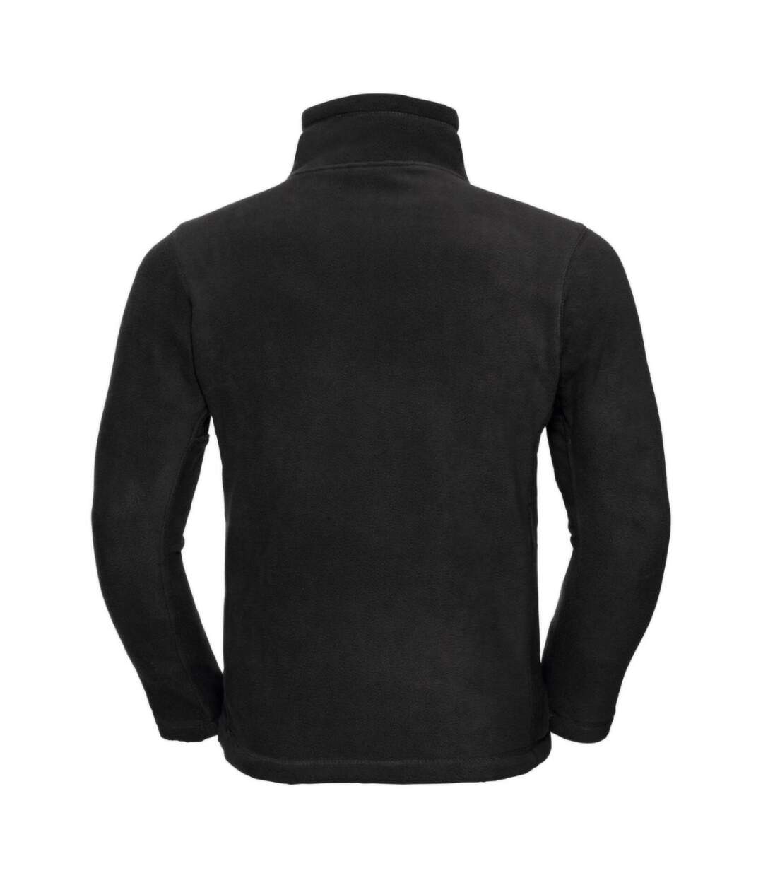 Polaire à fermeture zippée homme noir Russell