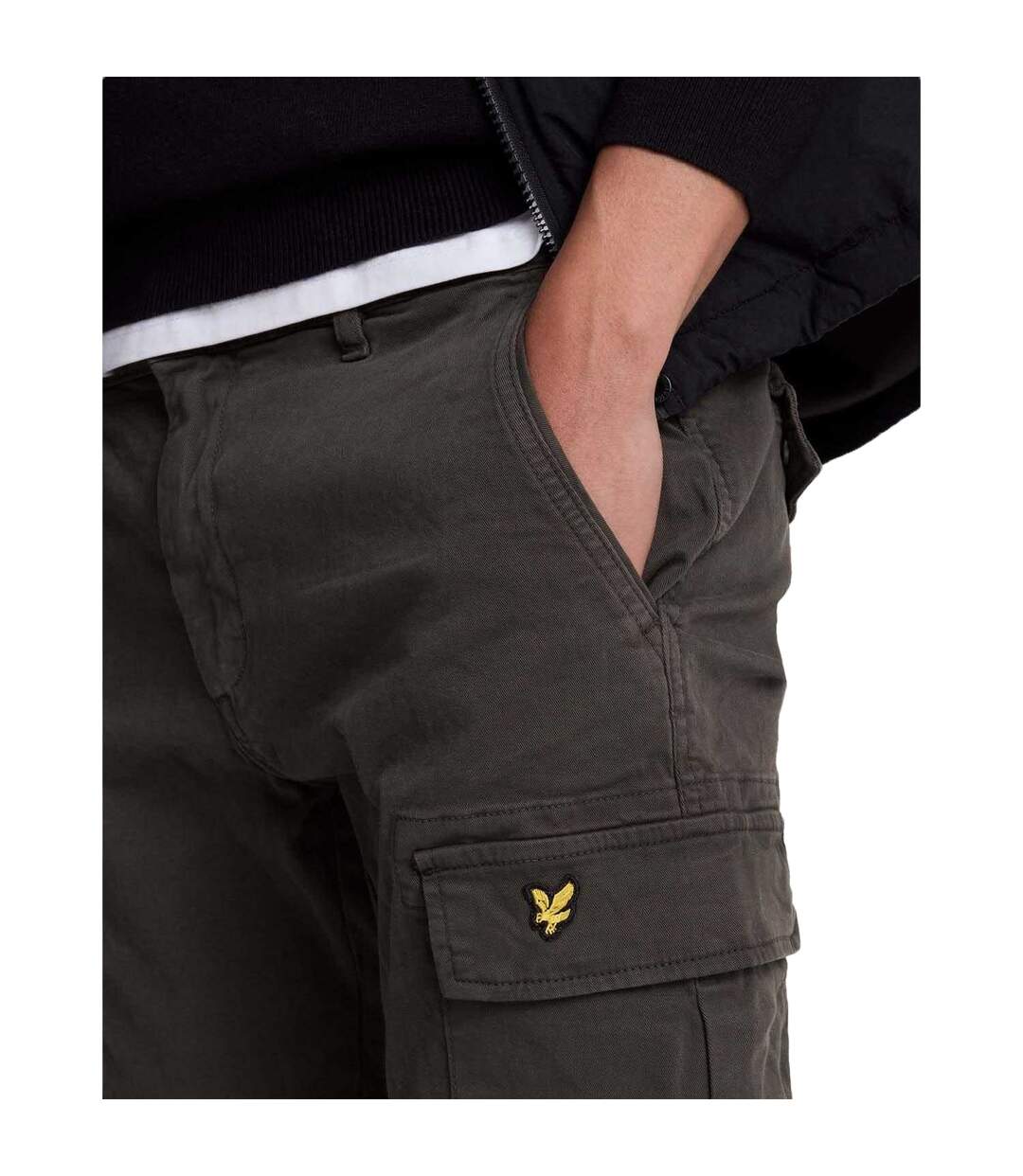 Pantalon À Poches Homme Vert Lyle & Scott-4
