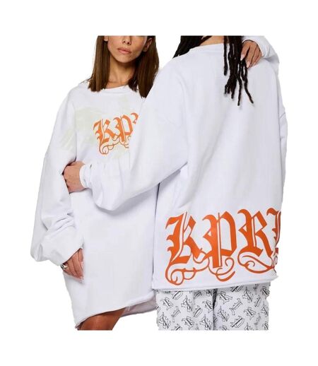 Sweat blanc mixte kaporal vorb