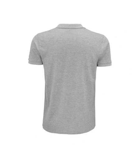 Polo Planet Homme Gris Chiné SOLS