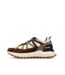 Baskets beige/bordeaux/moutarde homme schott heck-1