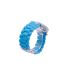 Montre pour Femme Plastique Bracelet Bleu CHTIME