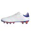 Chaussures De Foot Pour Terrain Ferme Motif/style 3 Rayures Copa Pure League Homme Blanc Vif Bleu Vif Adidas-3