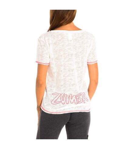 Women's sports t-shirt with sleeves Z1T00434