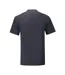 T-shirt Iconic Homme Bleu Marine Sombre Fruit Of The Loom-2