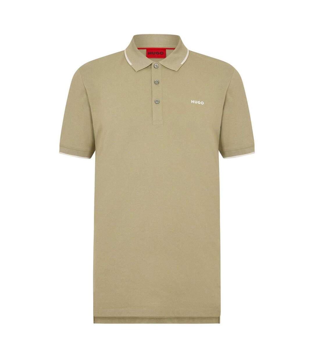 Polo Homme Vert Hugo-1