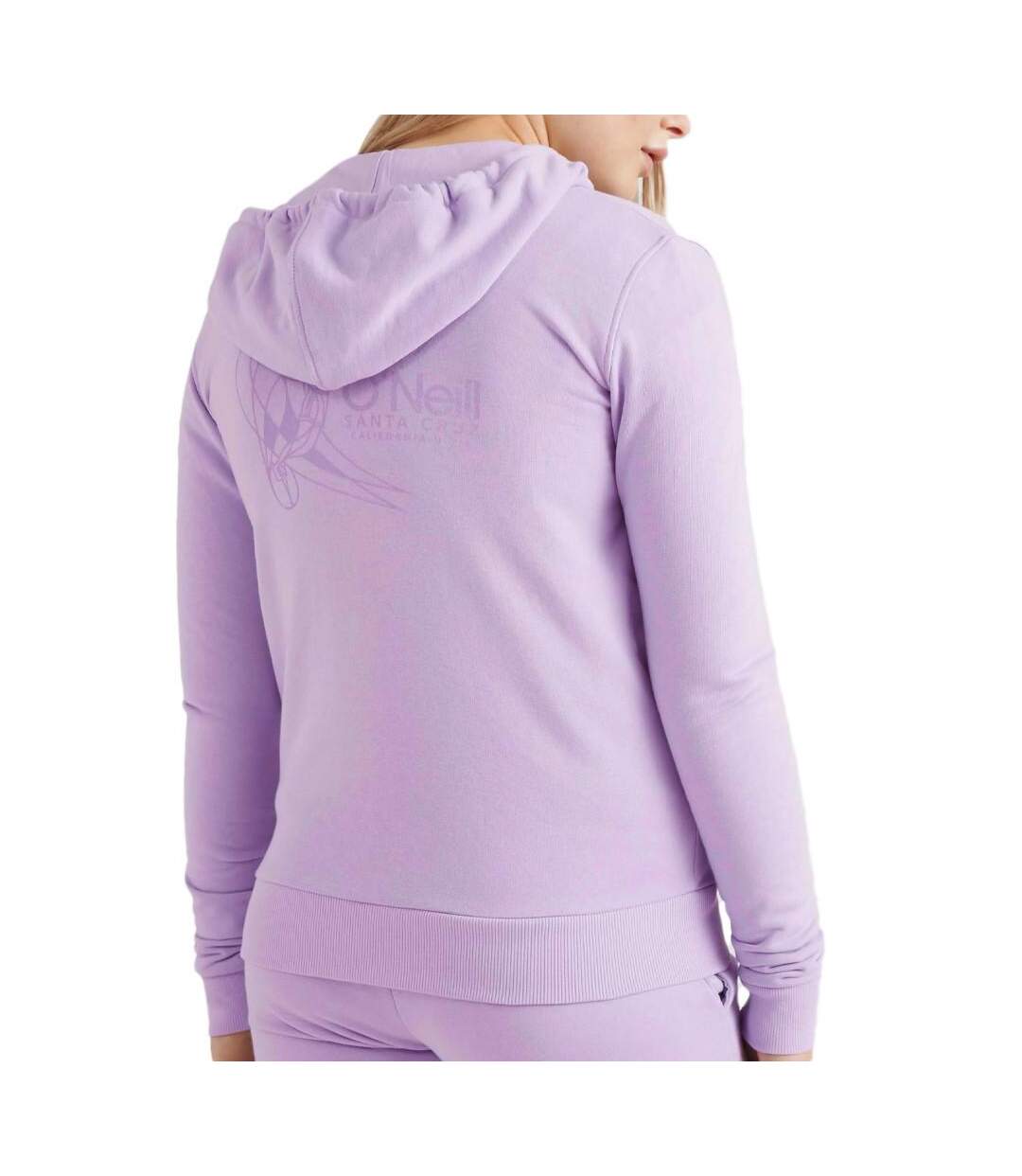 Sweat Zippé à capuche Violet Femme O'Neill Circle Surfer - M-2