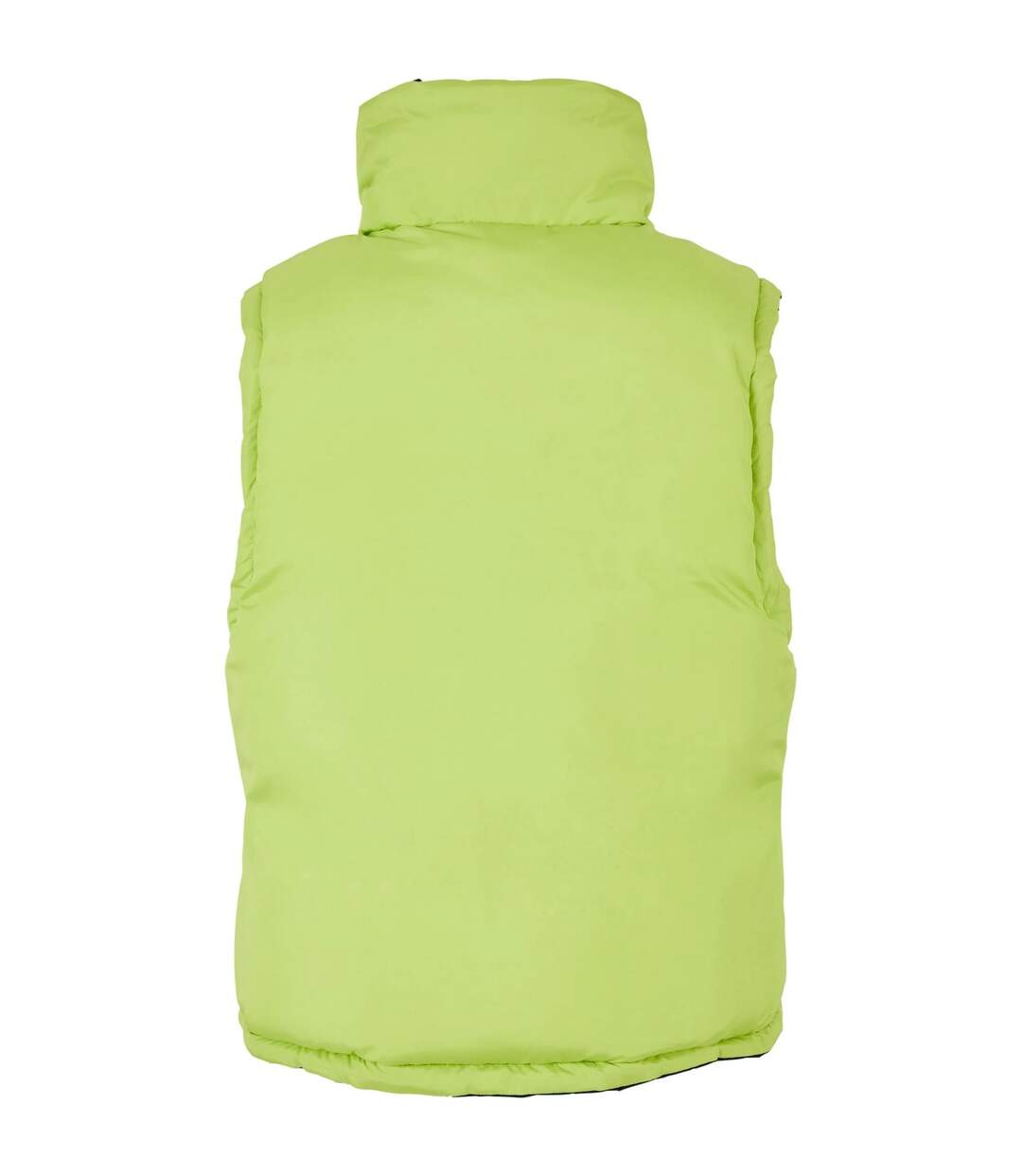 Doudoune Sans Manches Femme Noir Jaune Fluo Urban Classics-4