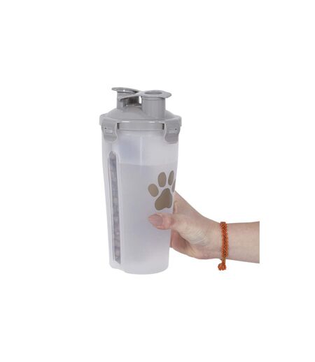 Gourde pour Chien 2 en 1 22cm Gris