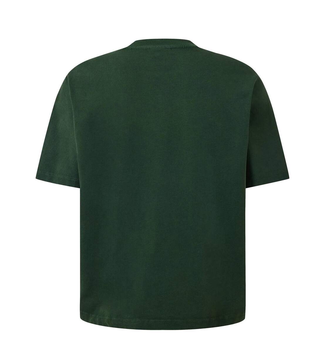 Mens Logo Cotton Regular T-shirt Washed Green GodMade-3