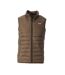 Doudoune sans manches marron clair homme schott oaklandvrs-1