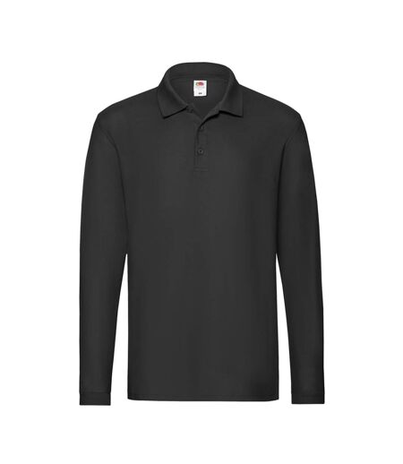 Polo Premium Homme Noir Fruit Of The Loom