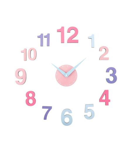 Horloge colorée DIY Chica