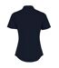 Kustom Kit Womens/Ladies Poplin Tailored Short-Sleeved Shirt (Dark Navy) - UTBC5323