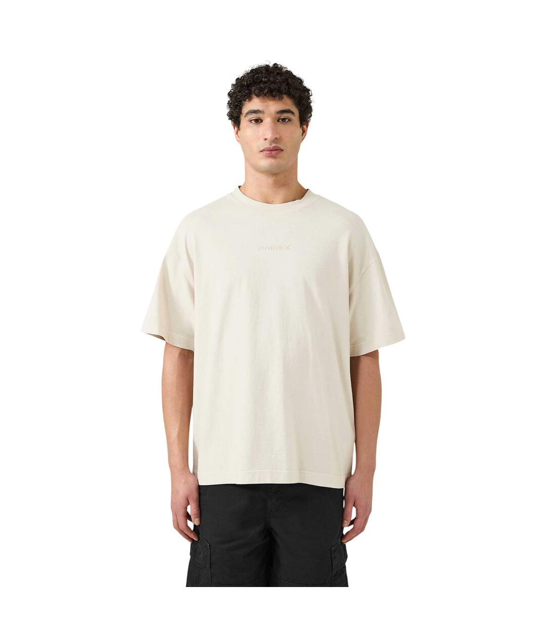 Mens Andrew T-shirt Cream Patrick-2