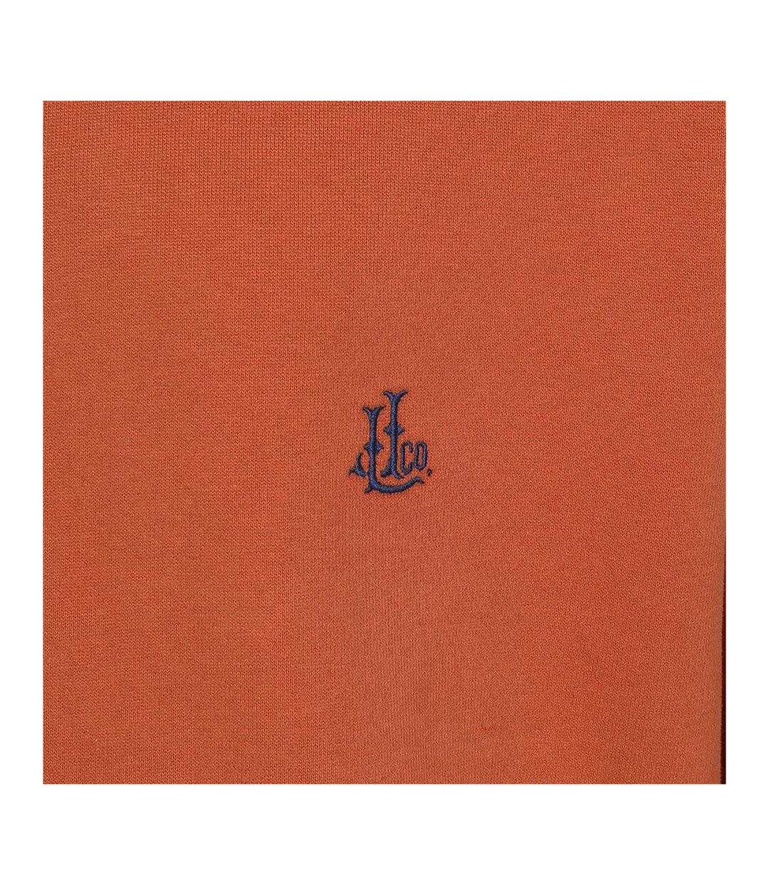 Sweat Homme Orange Lazy Jacks-3