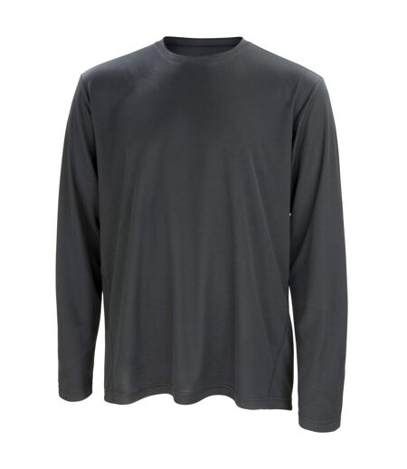 T-shirt Sport Hommes Noir Spiro