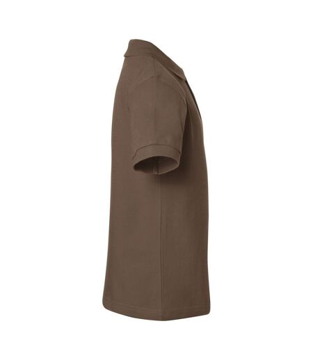 Polo Classic Enfant Marron James And Nicholson