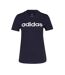 T-Shirt marine femme adidas lin-2