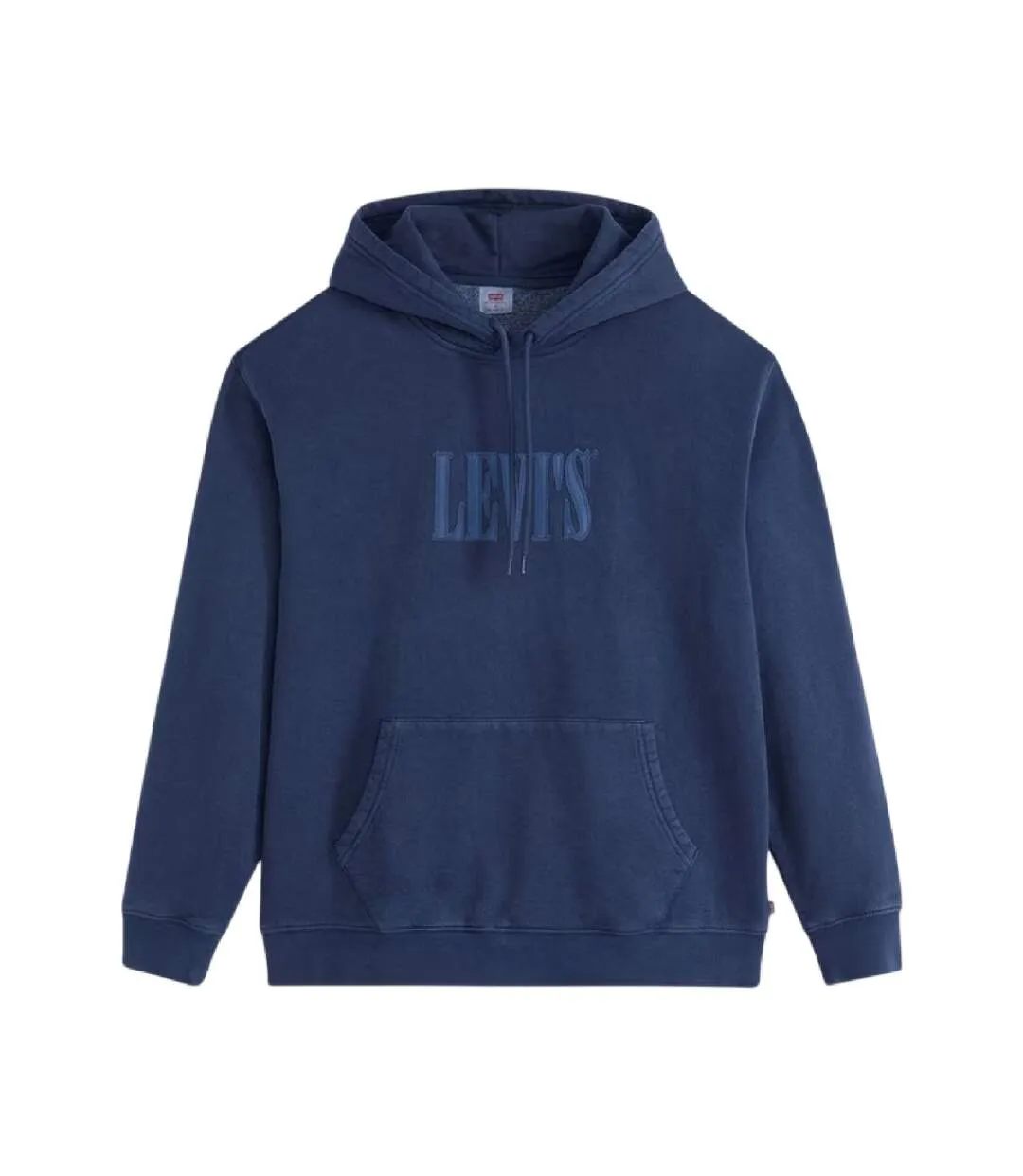 Mens Logo Polycotton Hoodie Navy Blazer Levis-2