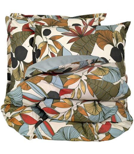 Parure de lit percale de coton CASCADE Taie 65x65 cm