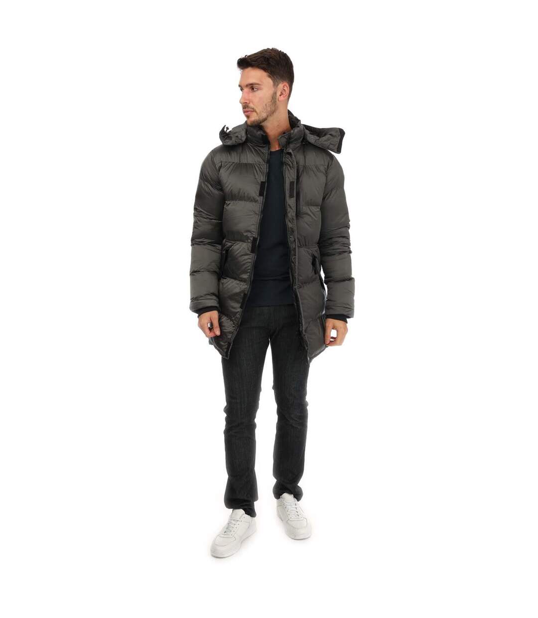 Doudoune mentos homme gris Loyalty & Faith-4