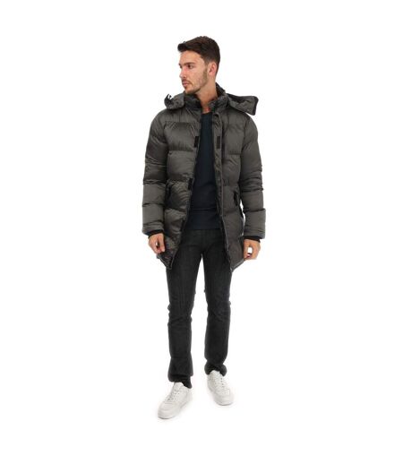 Doudoune mentos homme gris Loyalty & Faith