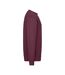 Fruit of the Loom Mens Lightweight Drop Shoulder Sweatshirt (Burgundy) - UTPC6236