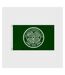 Celtic FC Drapeau Core Crest (Vert/Blanc) (One Size) - UTBS2443