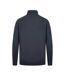 Mens Zip Neck Long-sleeved Sweatshirt Charcoal Marl Firetrap-2
