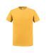 Mens Eco Premium Organic T-shirt Gold Jerzees-2
