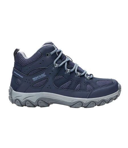 Chaussures Montantes De Marche Edgepoint Femme Bleu Marine Vieux Bleu Regatta