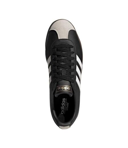 Mens Vl Court 2.0 Suede Trainers Black Adidas