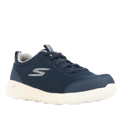 Mens go walk max progressor trainers navy/grey Skechers