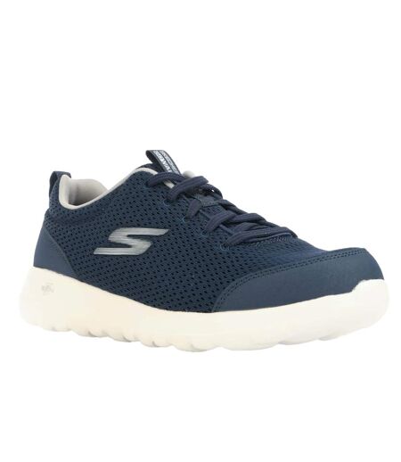 Mens go walk max progressor trainers navy/grey Skechers