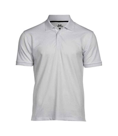 Tee Jays Mens Club Polo Shirt (White) - UTBC5015