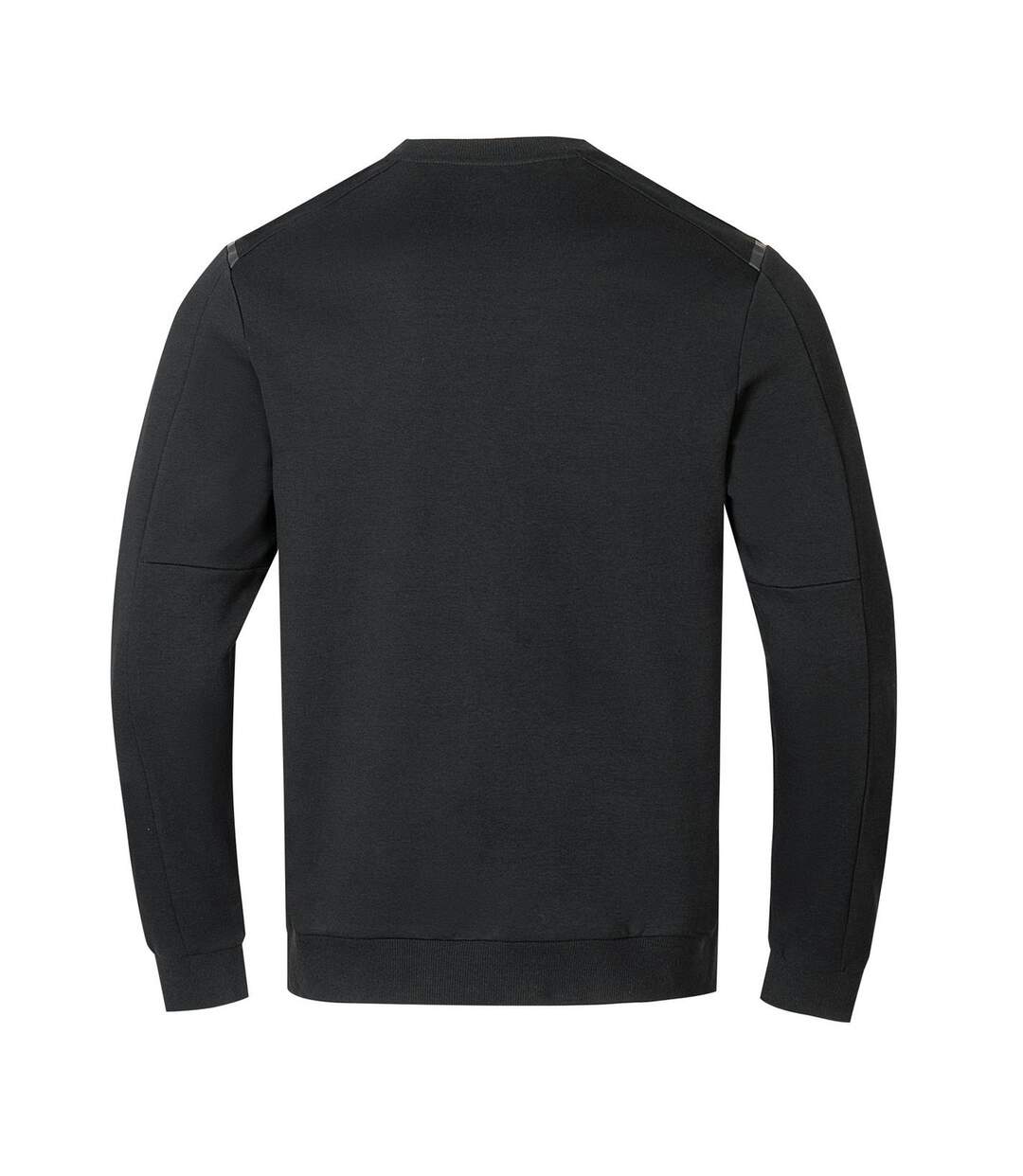 Mens Teddy Fleece Sweatshirt Black Kappa-2