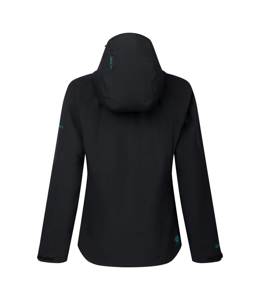 Veste À Capuche Motif/style Logo Torrek Femme Noir Bleu Sarcelle Dare 2B-3