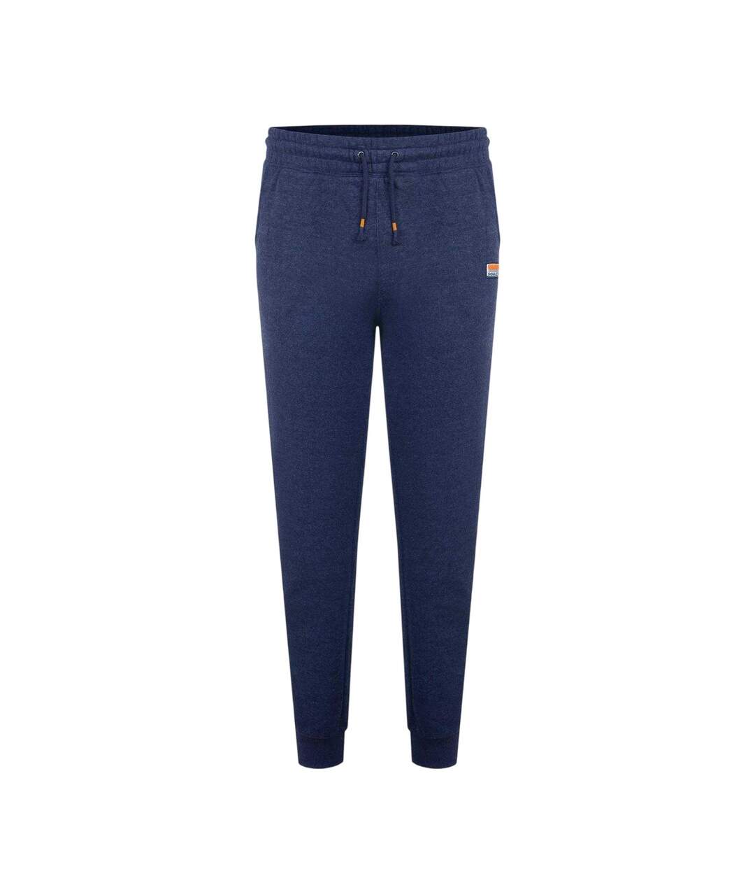 Mens Signature Fleece Jogging Bottoms Indigo Marl SoulCal-1