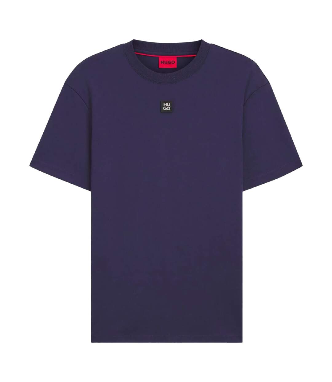 T-shirt Motif/style Empilé Dalile Homme Bleu Marine Hugo-2