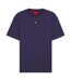 T-shirt Motif/style Empilé Dalile Homme Bleu Marine Hugo-2