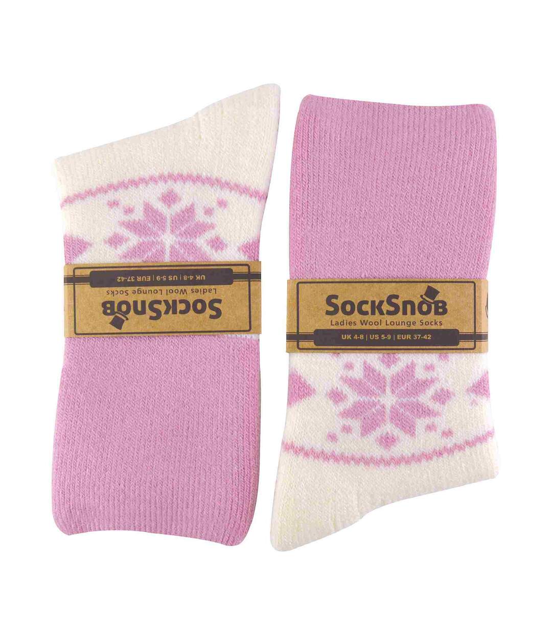 Sock Snob - Chaussettes de lit en laine pour femme | Chaussettes thermique hiver-2