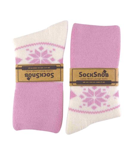 Sock Snob - Chaussettes de lit en laine pour femme | Chaussettes thermique hiver