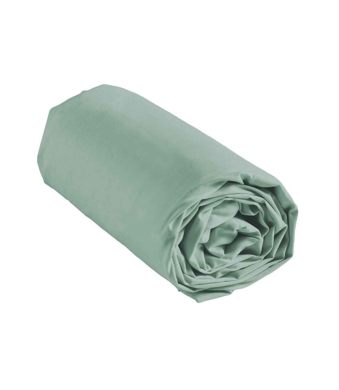 Drap Housse en Coton Biolina 160x200cm Sauge-3