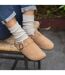 Isotoner Sabots femme dessus cuir, semelle extra-flex, légers, patch talon confort-2