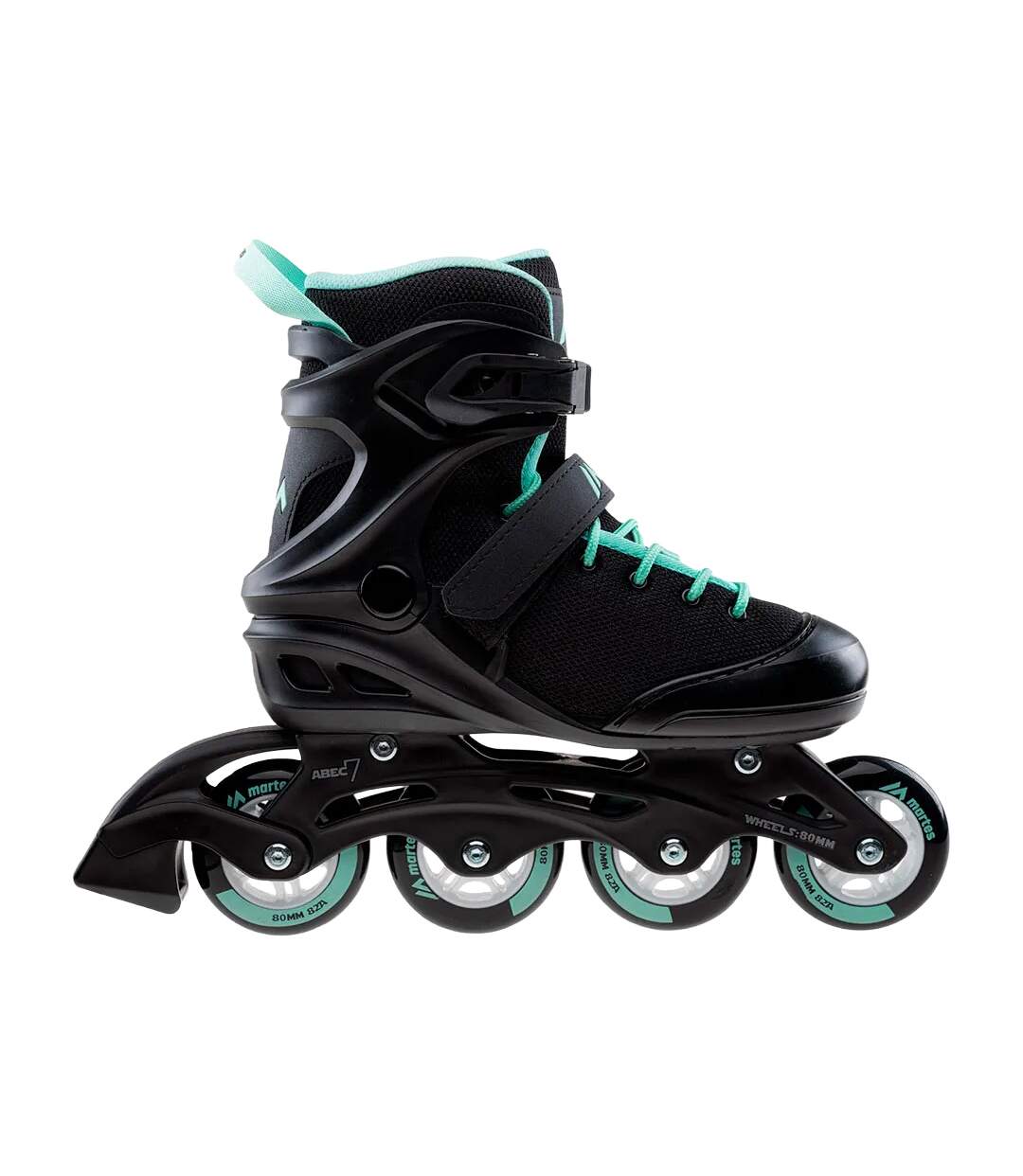 Patins À Roulettes Alignées Amarro Femme 39 Fr Noir Bleu Clair Martes Essential-1