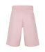 Womens/ladies Tape Branded Casual Shorts Pink Moschino-2